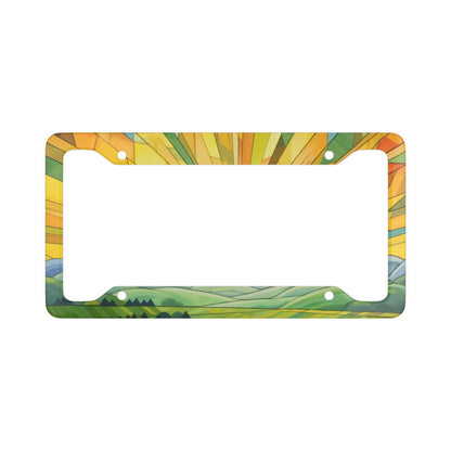 Sunrise License Plate Frame