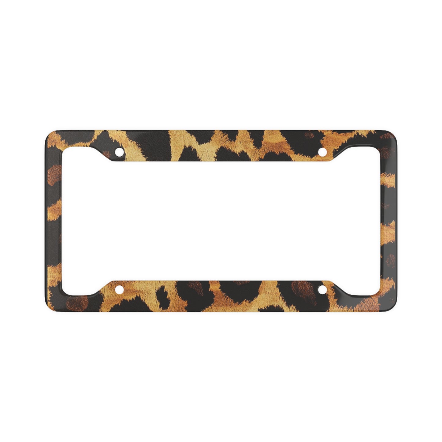 Classic Cheetah License Plate Frame