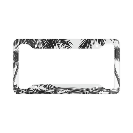 Palm Trees License Plate Frame